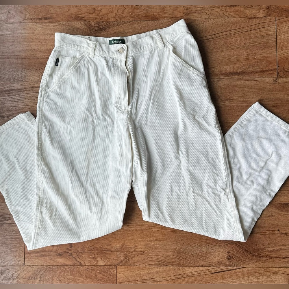 Ralph Lauren ~ Women's Straight Leg Corduroy Pants